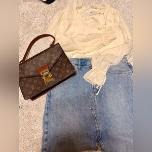 Intermix Silk Blouse